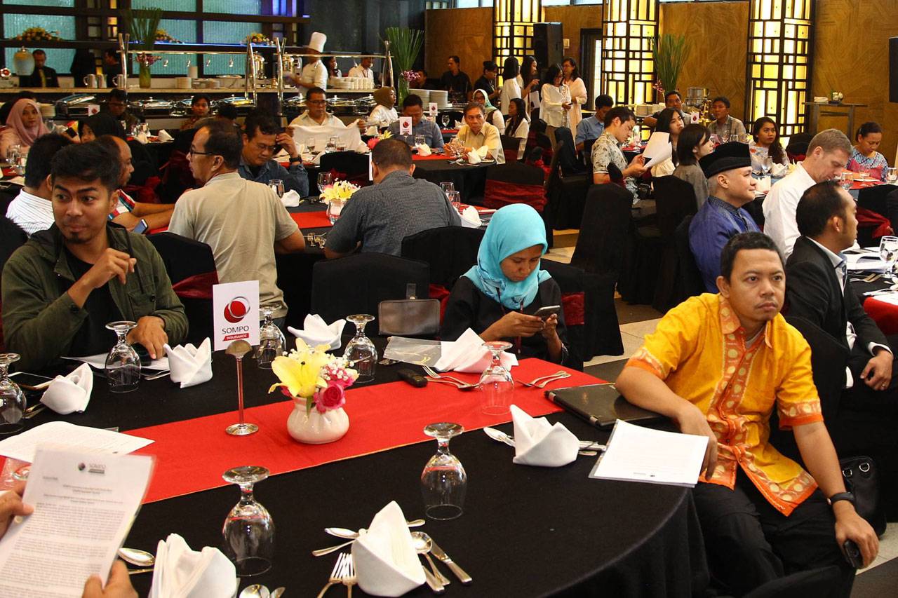 Peluncuran Sompo Insurance...