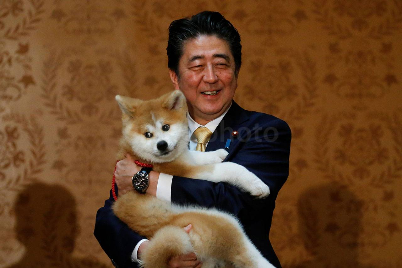 PM Jepang Shinzo Abe...