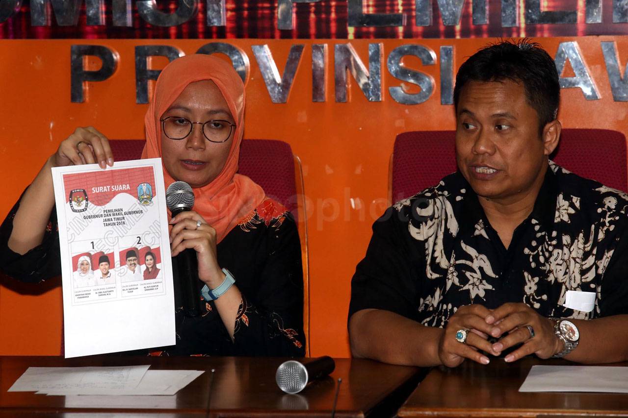 KPU Jawa Timur Mulai...