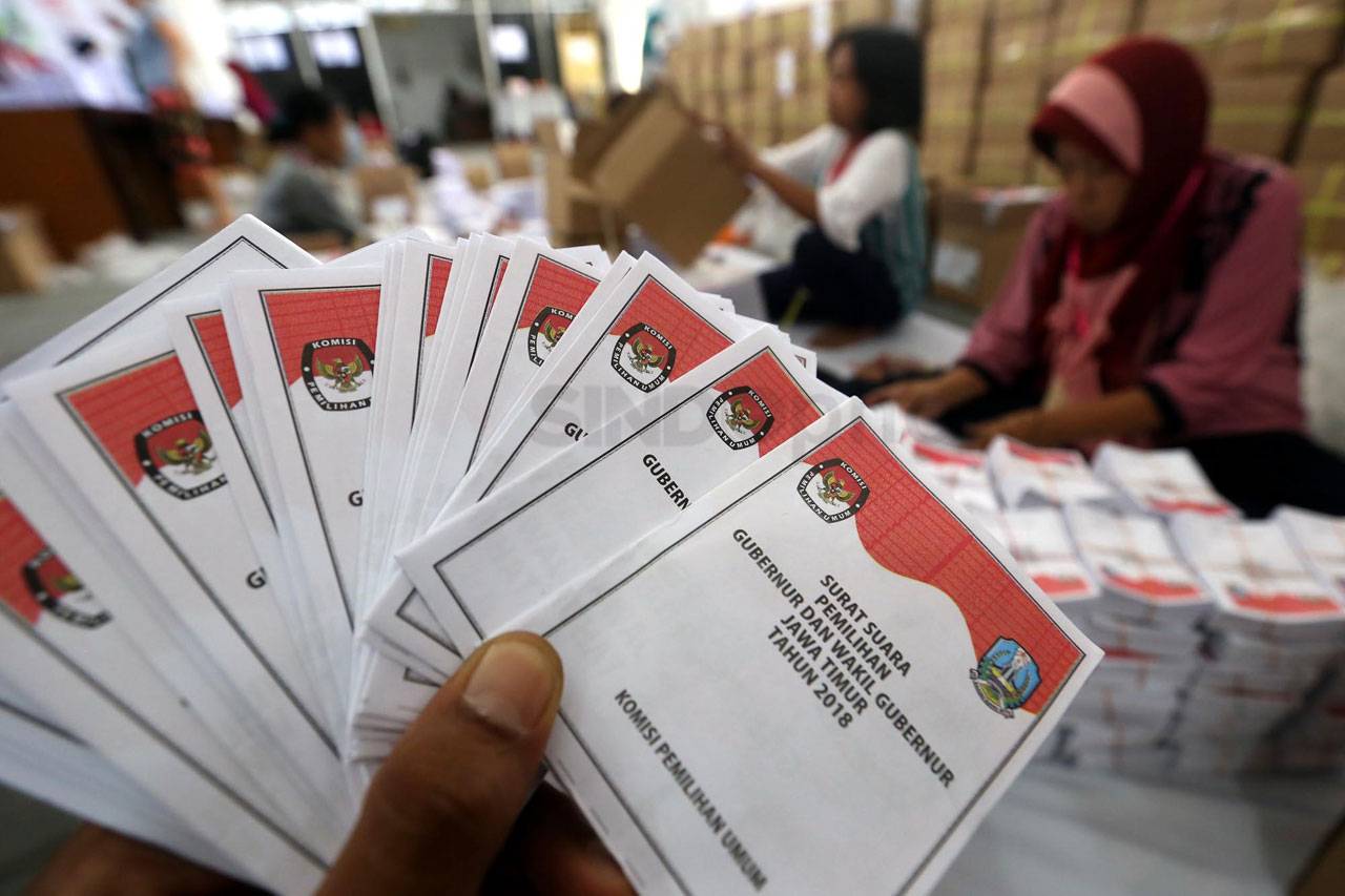 KPU Kota Surabaya Lipat...