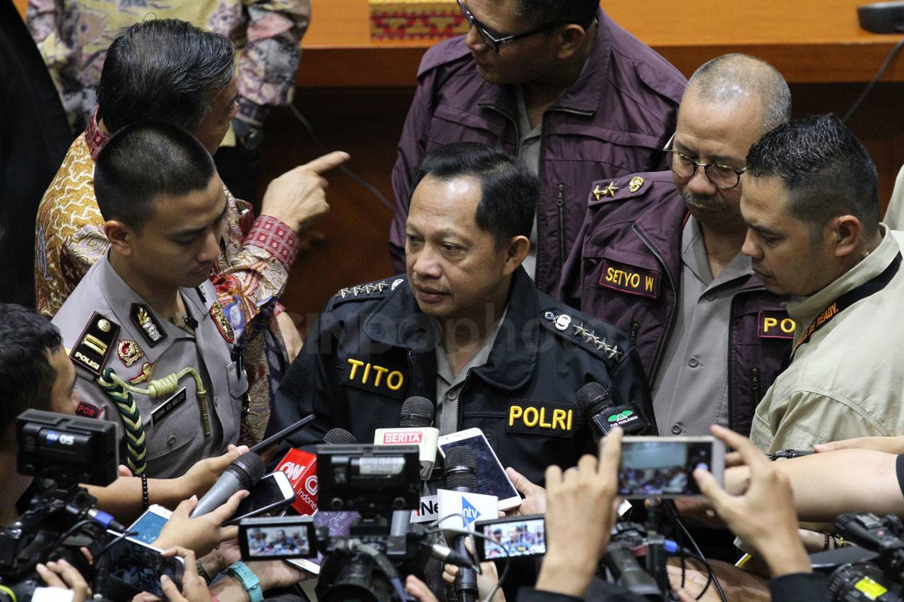 Kapolri Raker dengan...