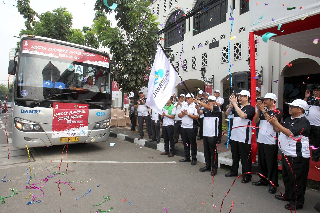 Seribu Pemudik Ikuti...
