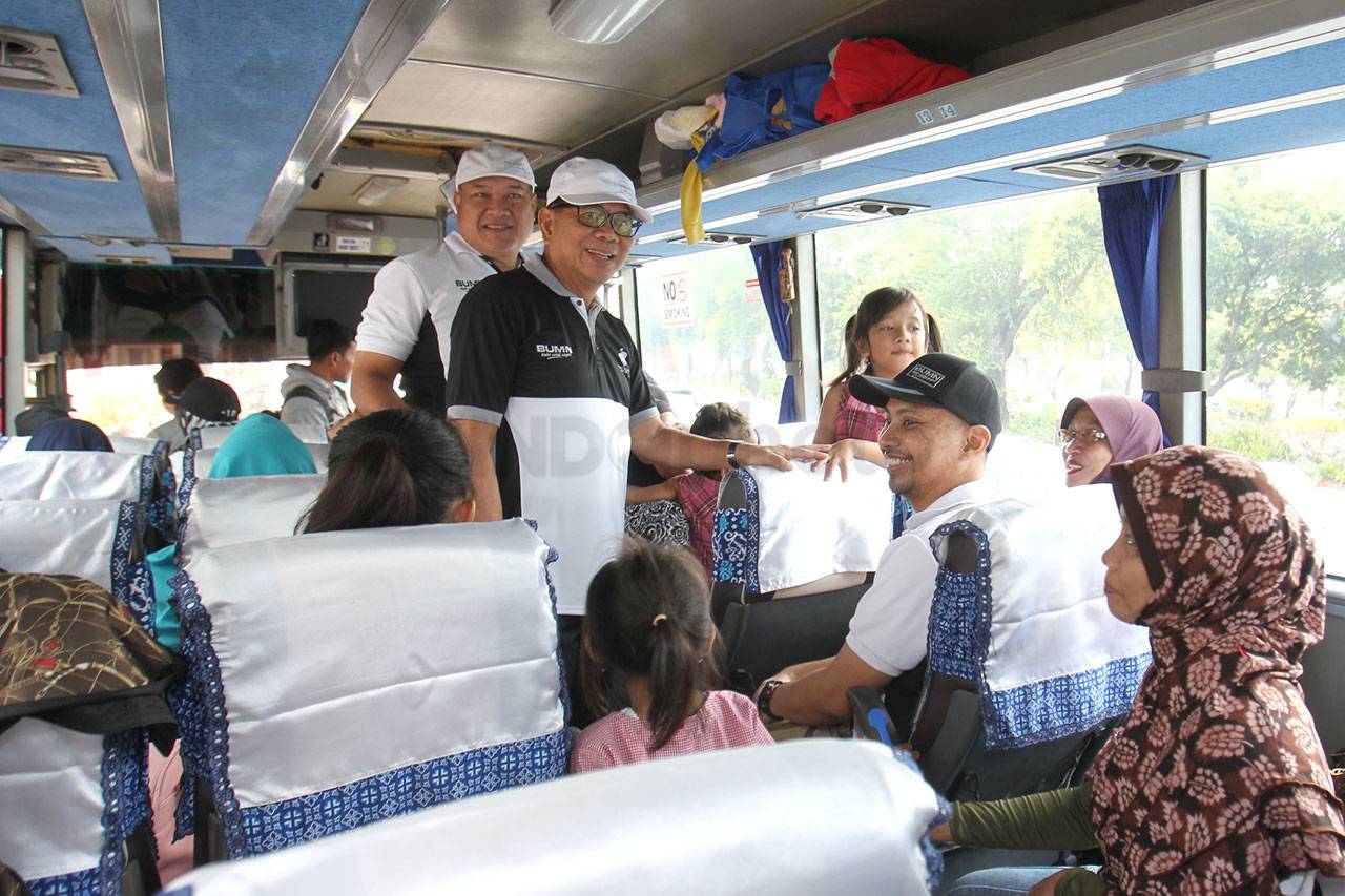 Seribu Pemudik Ikuti...