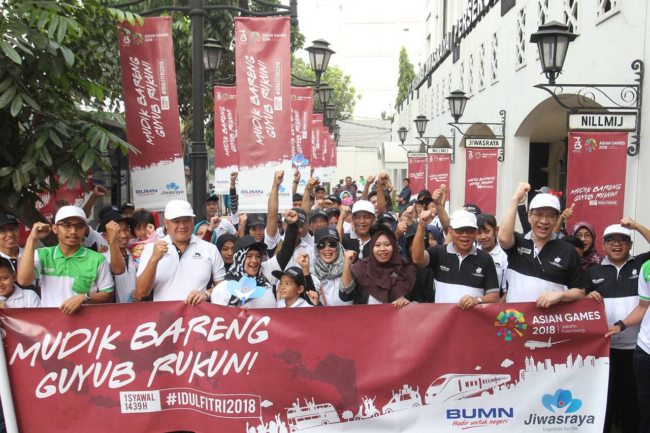 Seribu Pemudik Ikuti...