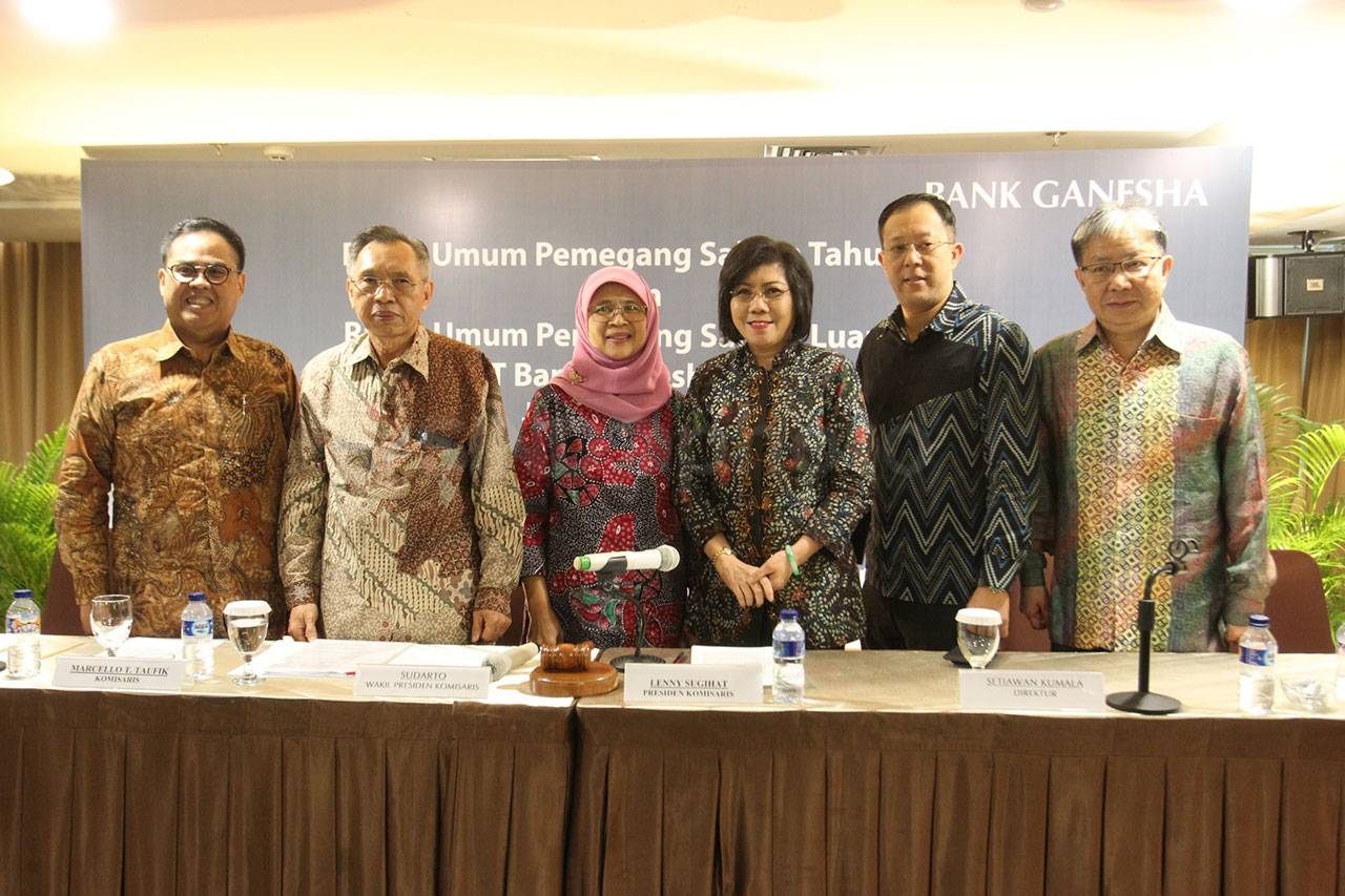 Bank Ganesha Gelar RUPS...