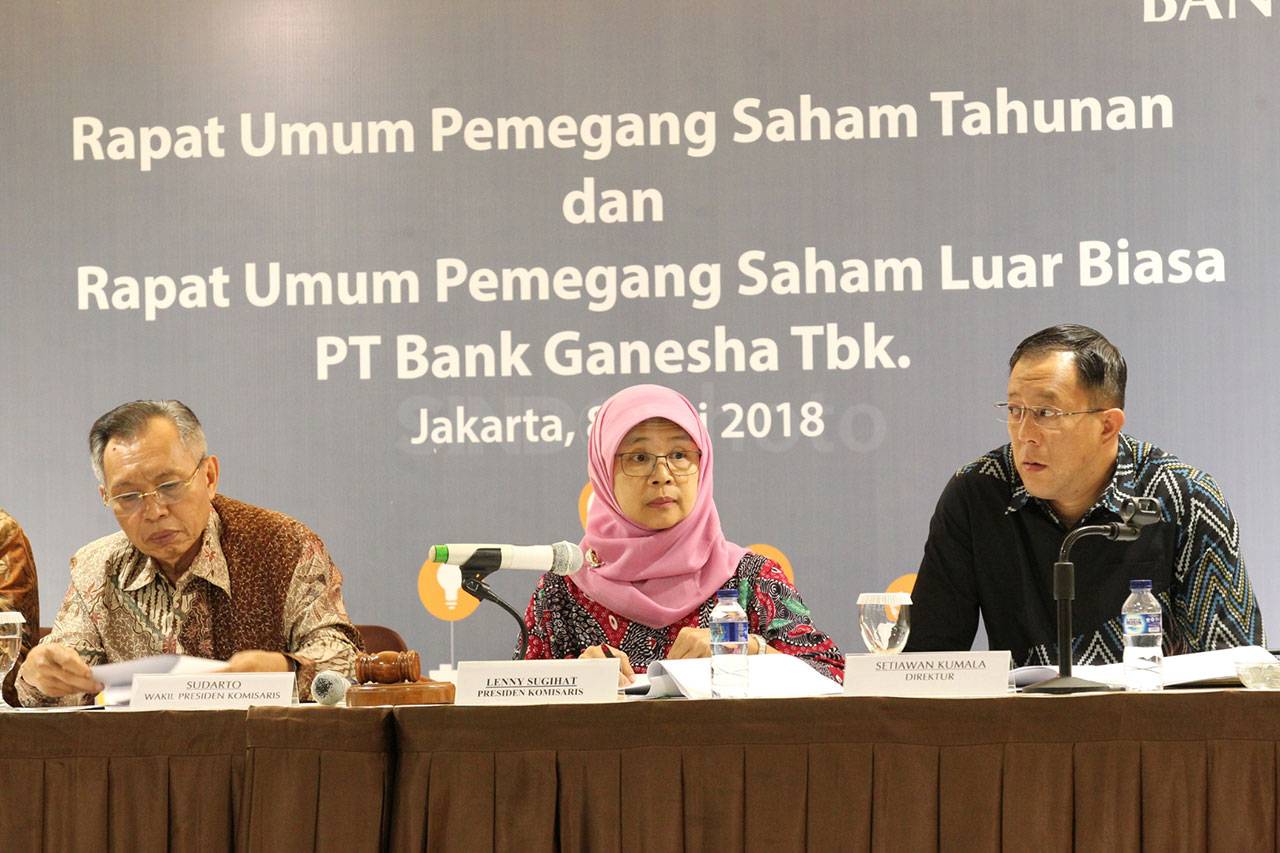 Bank Ganesha Gelar RUPS...