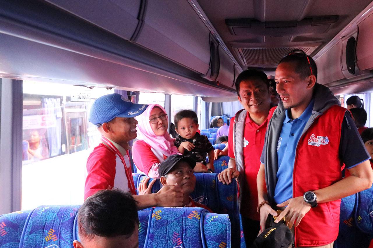 Wagub Sandiaga Uno Lepas...
