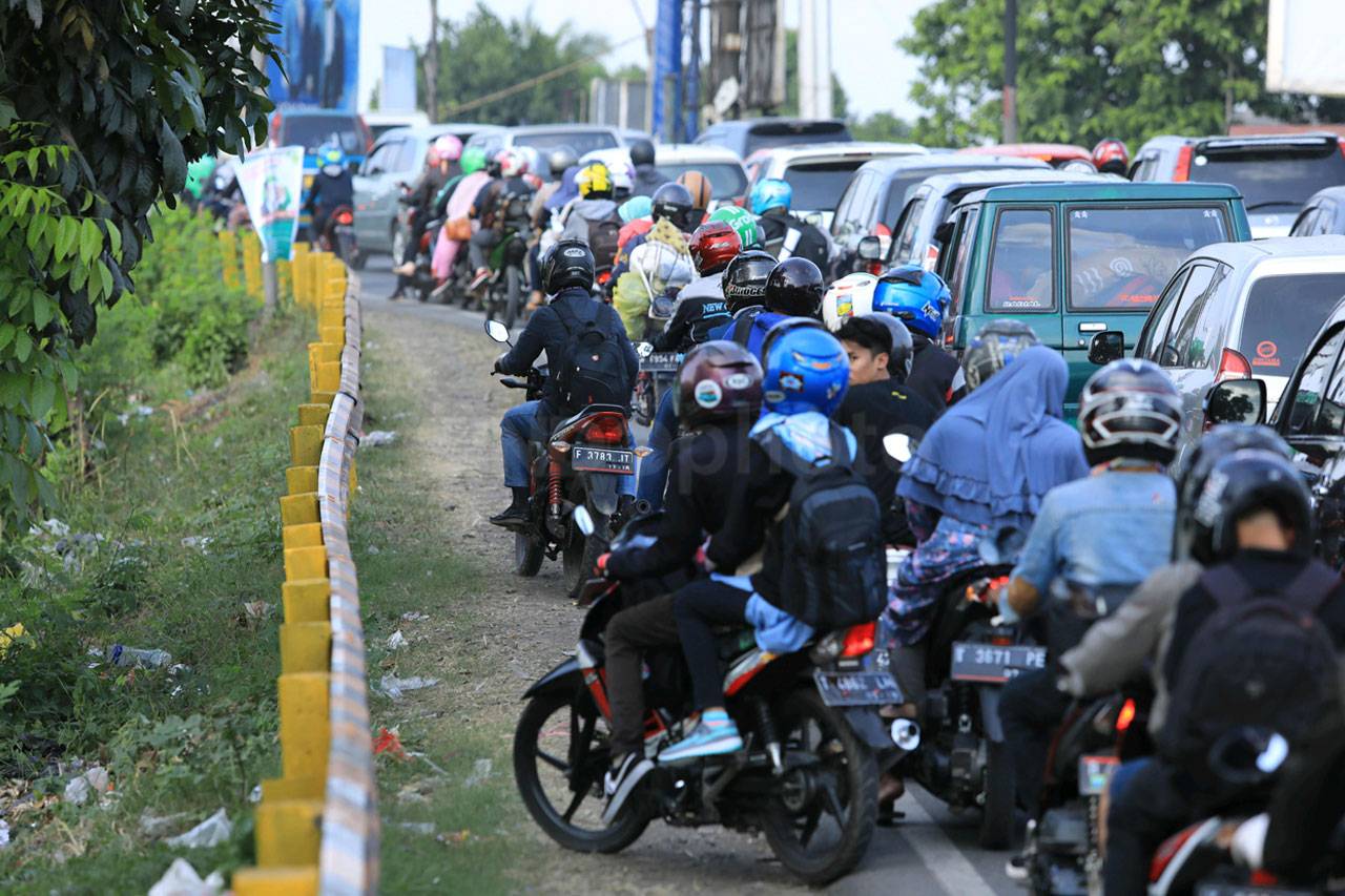 Kepadatan Pemudik di...