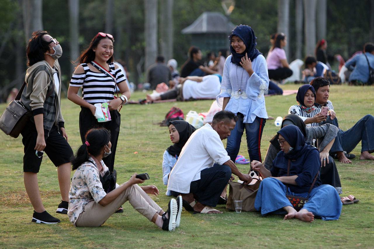 Libur Lebaran Monas...