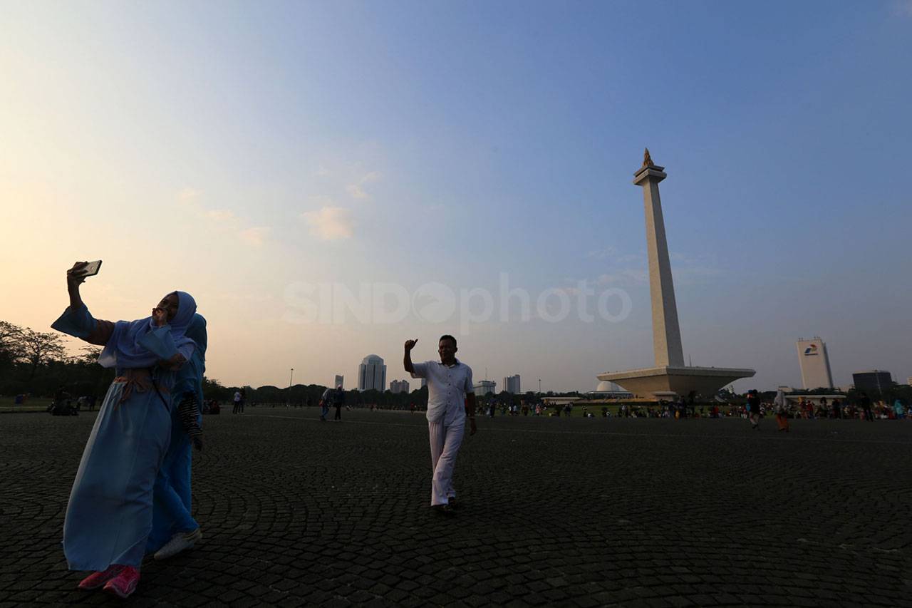 Libur Lebaran Monas...