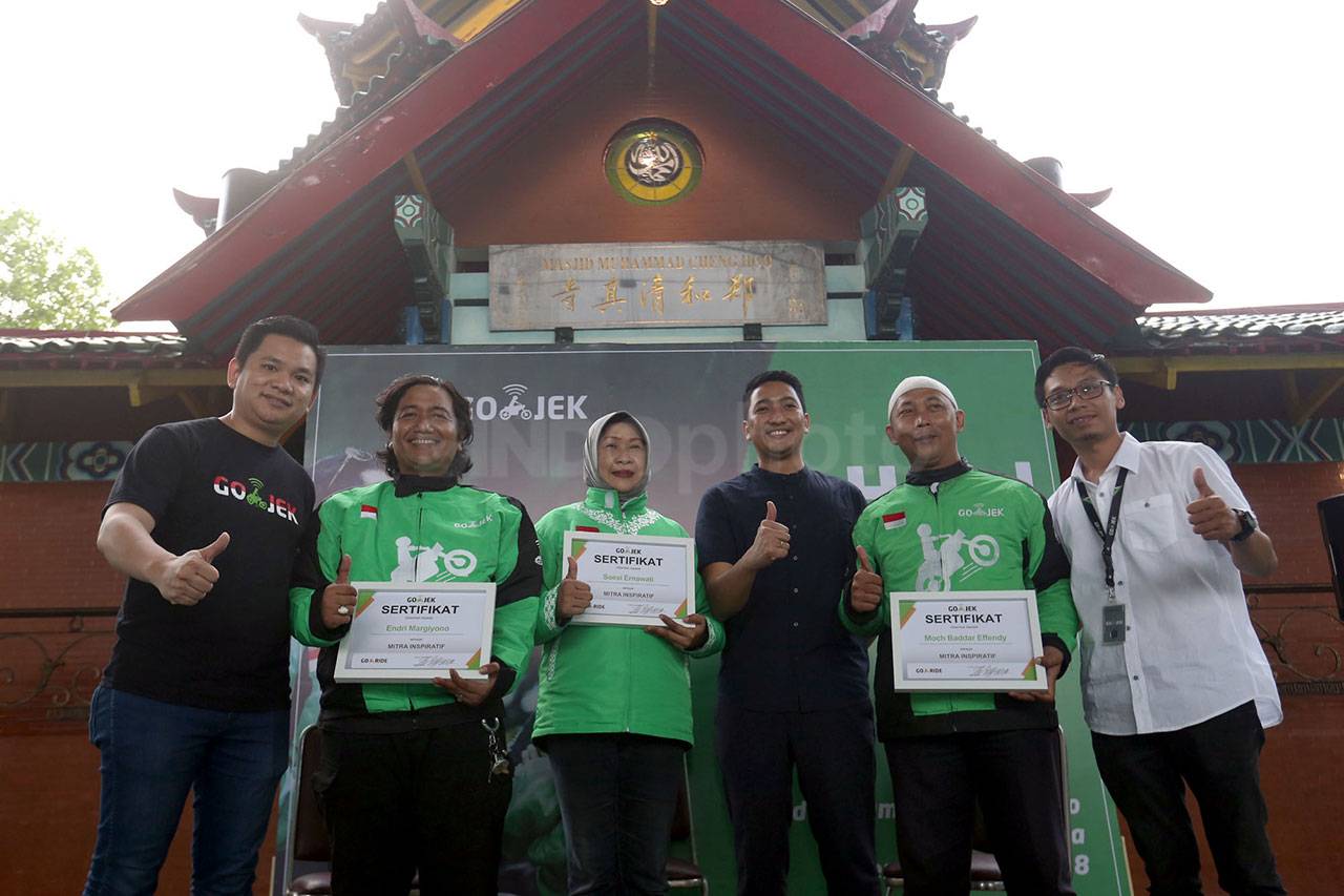 Go-Jek Apresiasi Mitra...