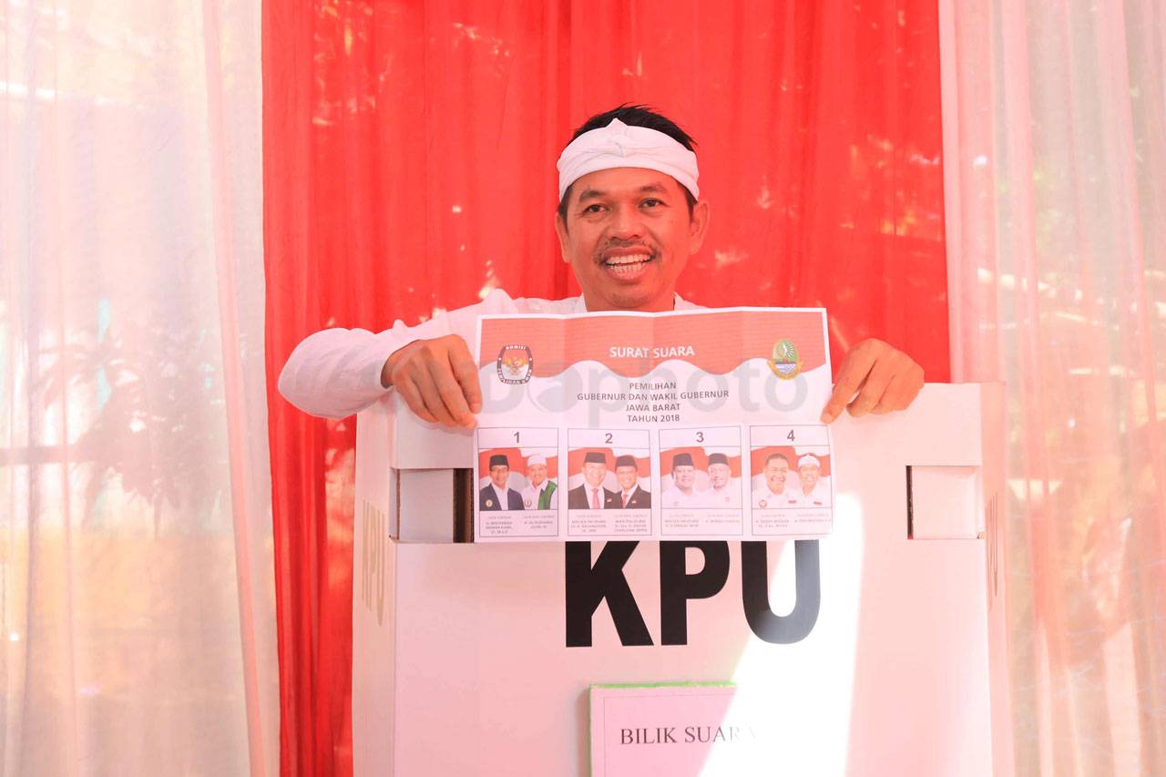 Cawagub Dedi Mulyadi...