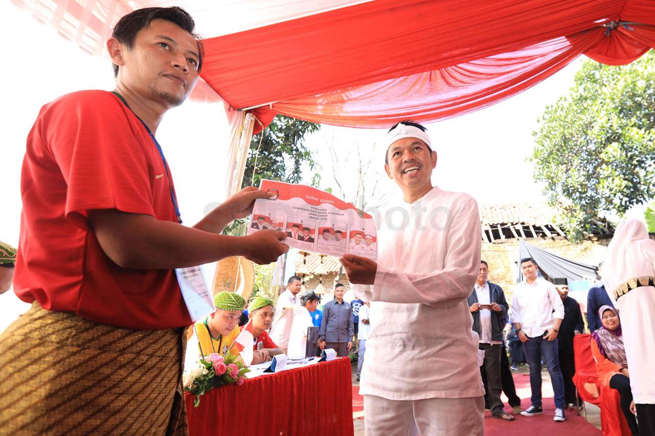 Cawagub Dedi Mulyadi...
