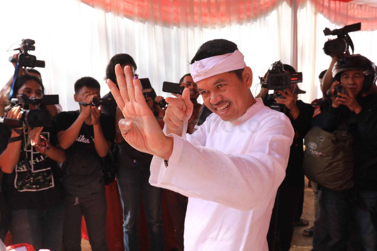 Cawagub Dedi Mulyadi...
