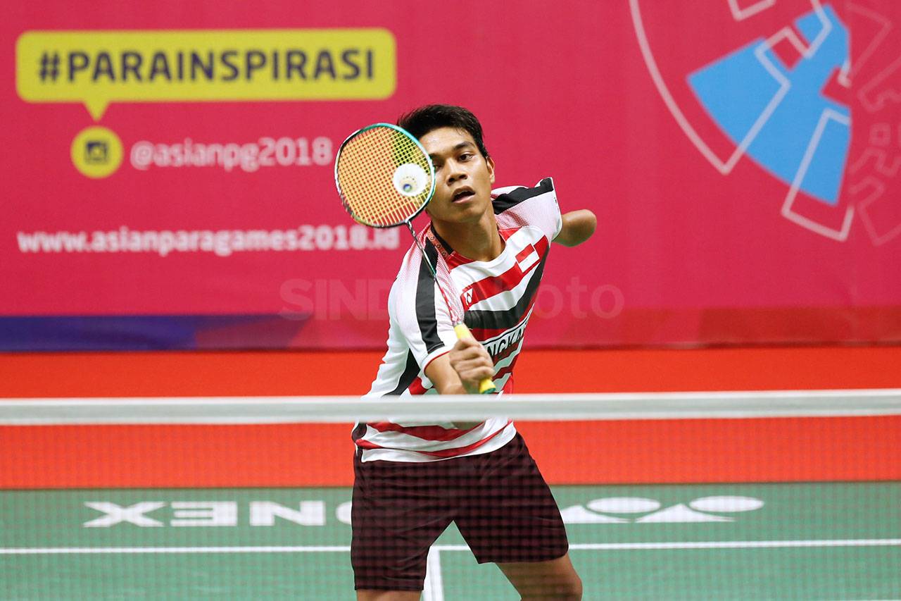 Aksi Atlet dalam Indonesia...