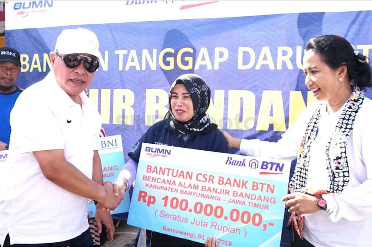 BTN Bantu Korban Banjir...