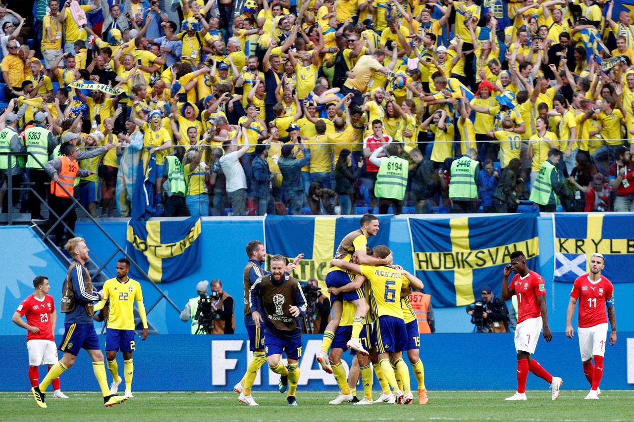 Swedia Lolos ke Perempat...