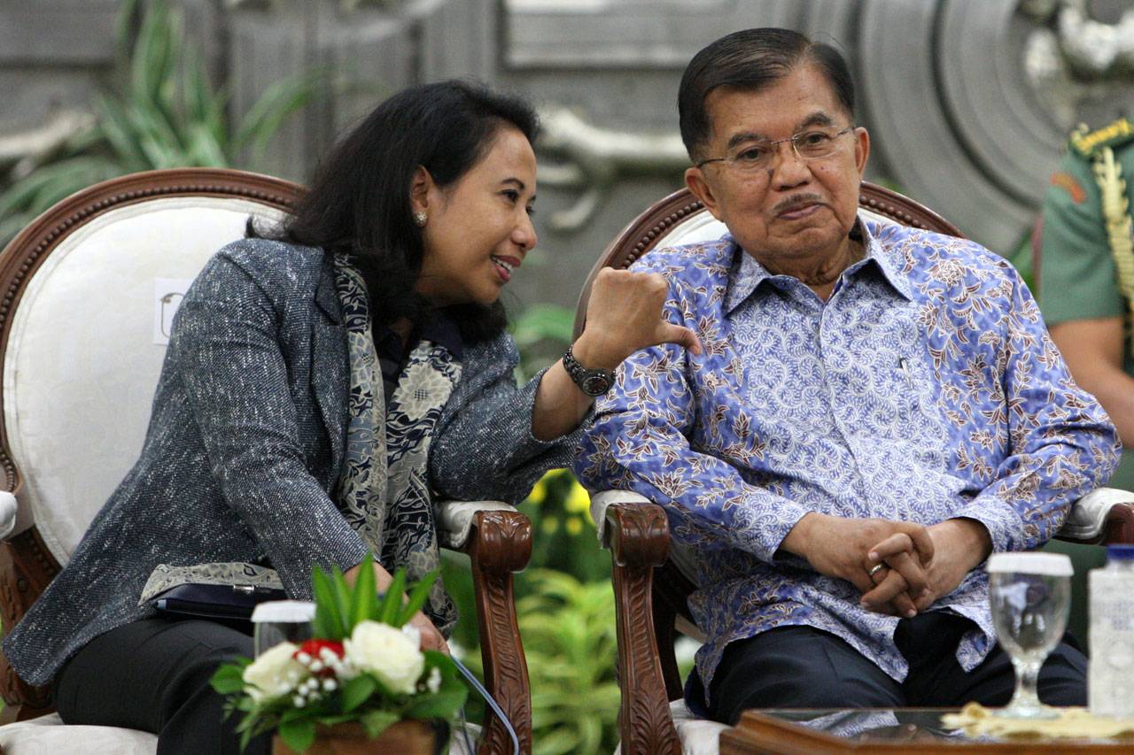 Wapres Jusuf Kalla Saksikan...