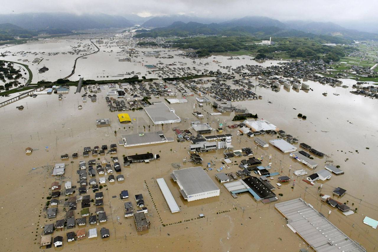 Banjir Bandang di Jepang,...
