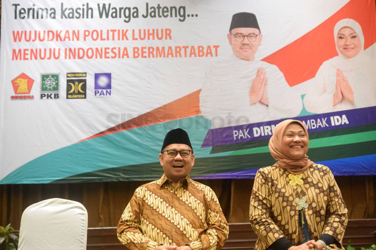 Sudirman-Ida Temui Relawan...