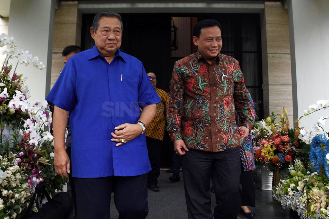 Bertemu SBY, Ketua Bawaslu...