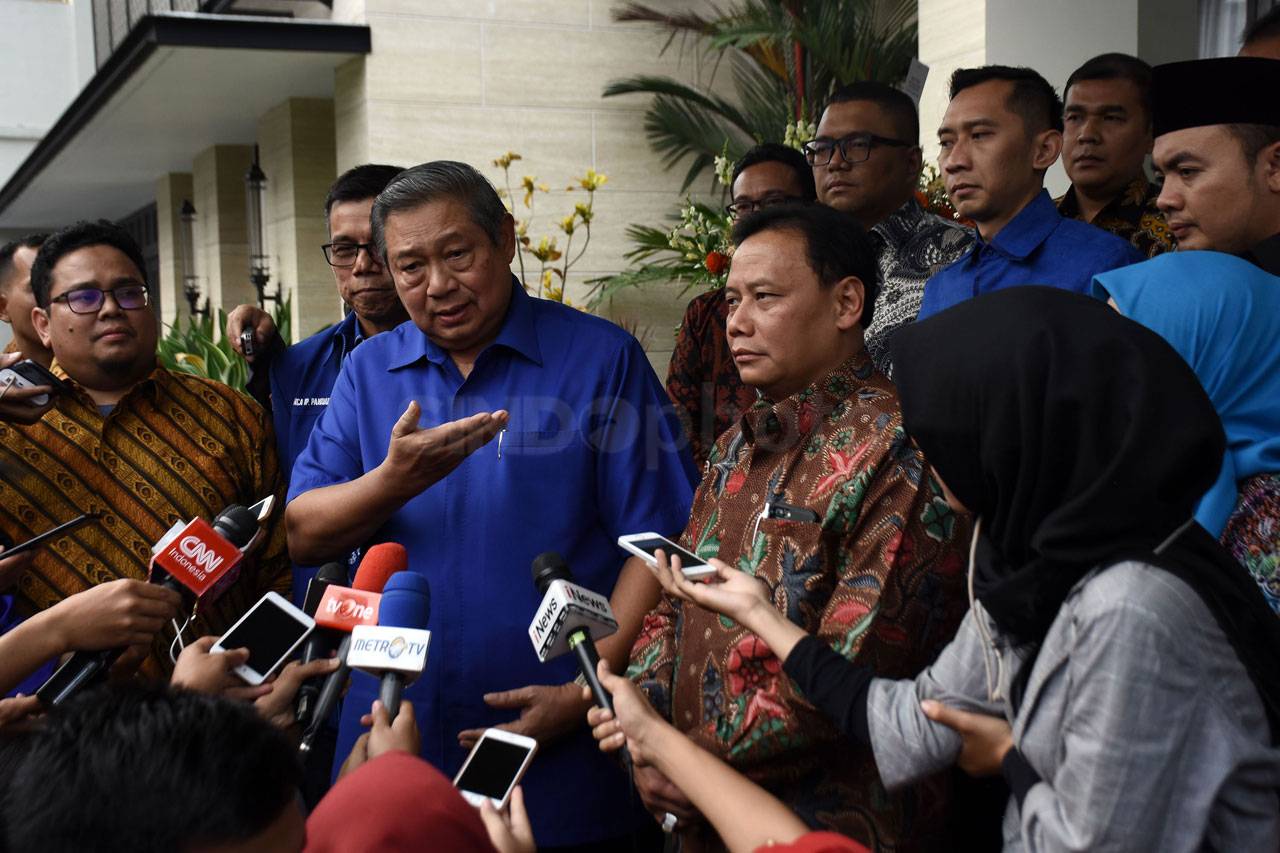 Bertemu SBY, Ketua Bawaslu...
