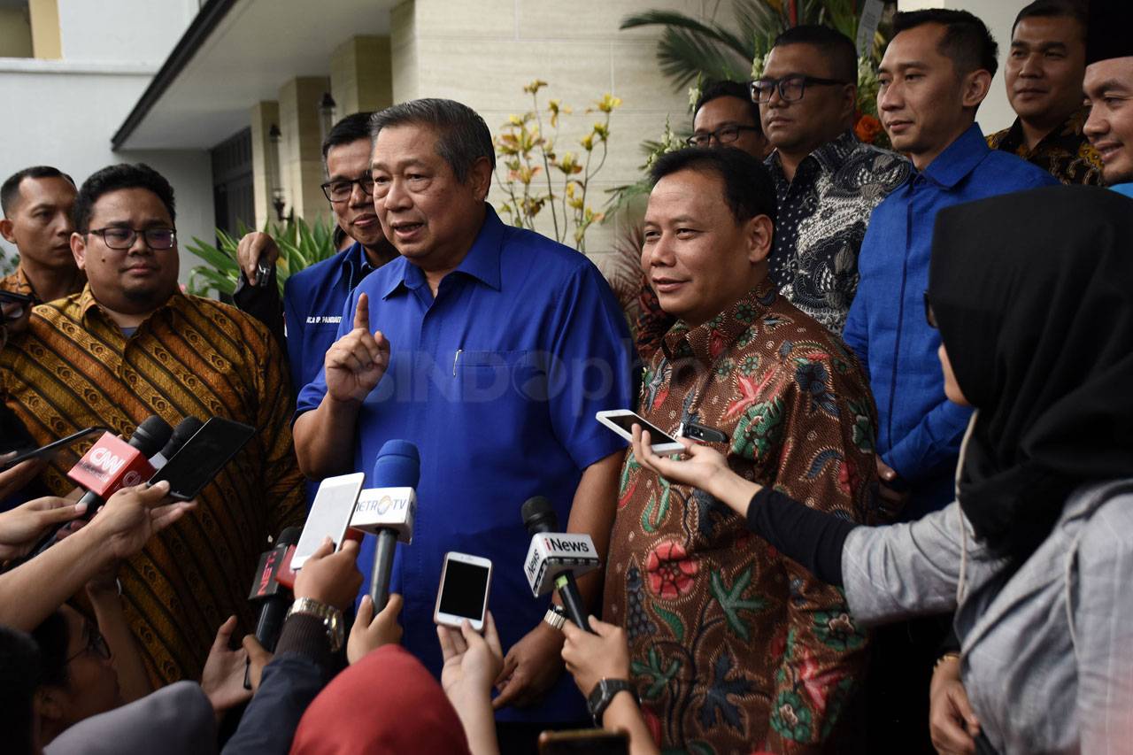 Bertemu SBY, Ketua Bawaslu...
