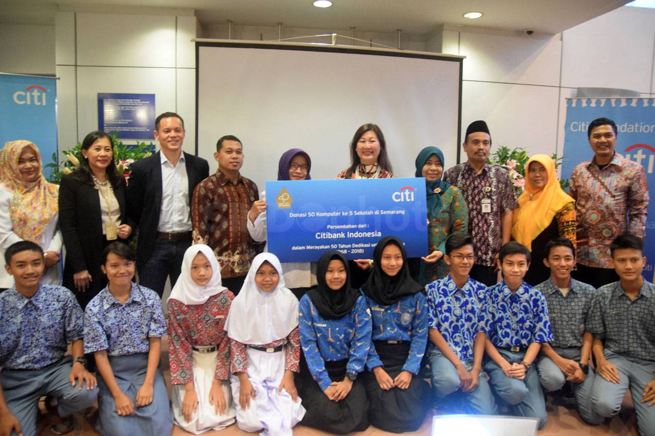 Citi Indonesia Donasikan...