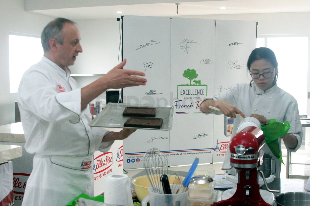 Demo masak Excellence...