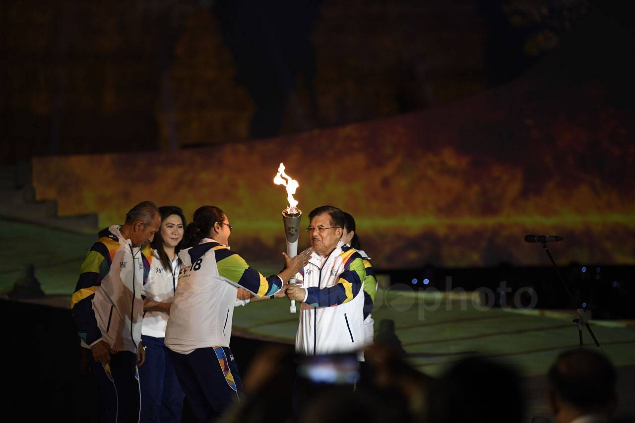 Api Obor Asian Games...