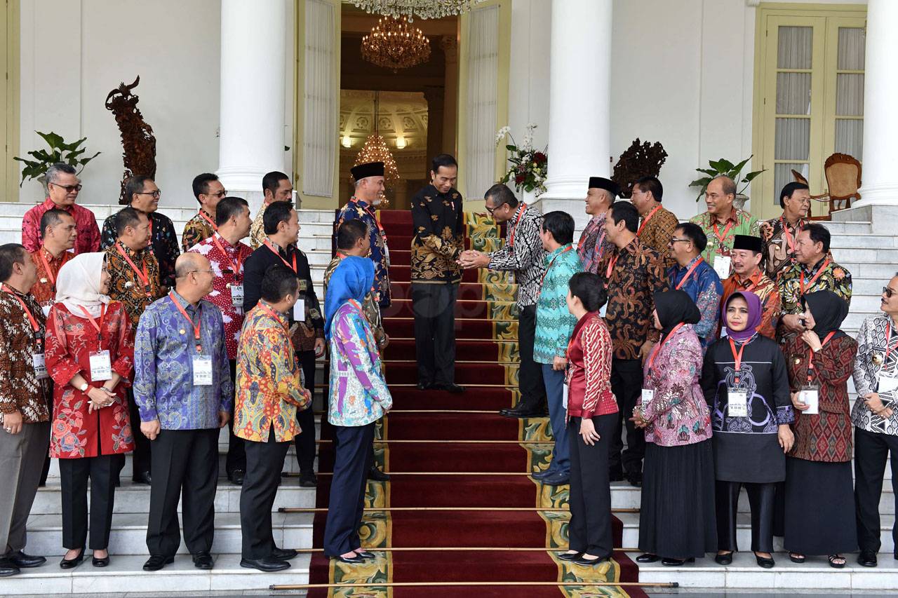 Presiden Jokowi Silaturahmi...