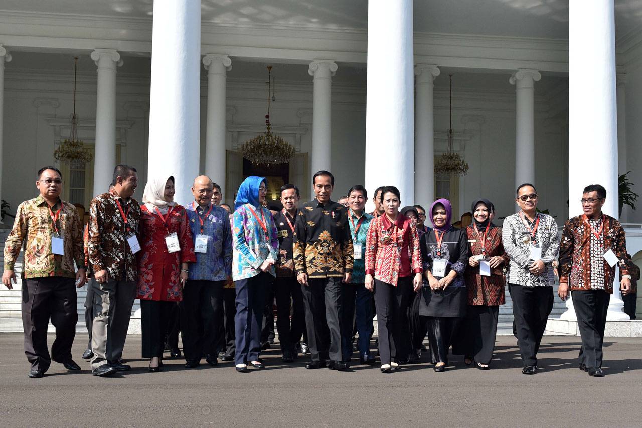 Presiden Jokowi Silaturahmi...