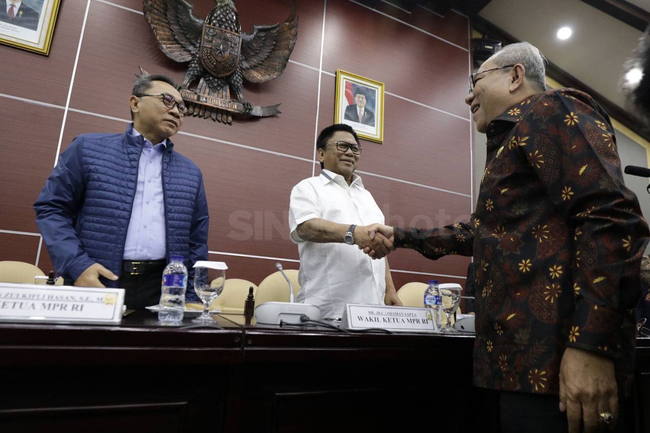 MPR Gelar Rapat Gabungan...