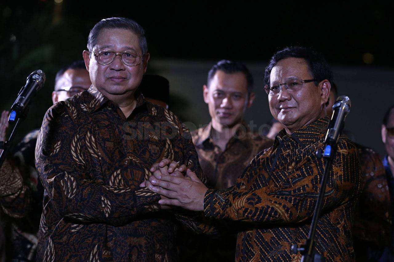 Prabowo Sambangi SBY...