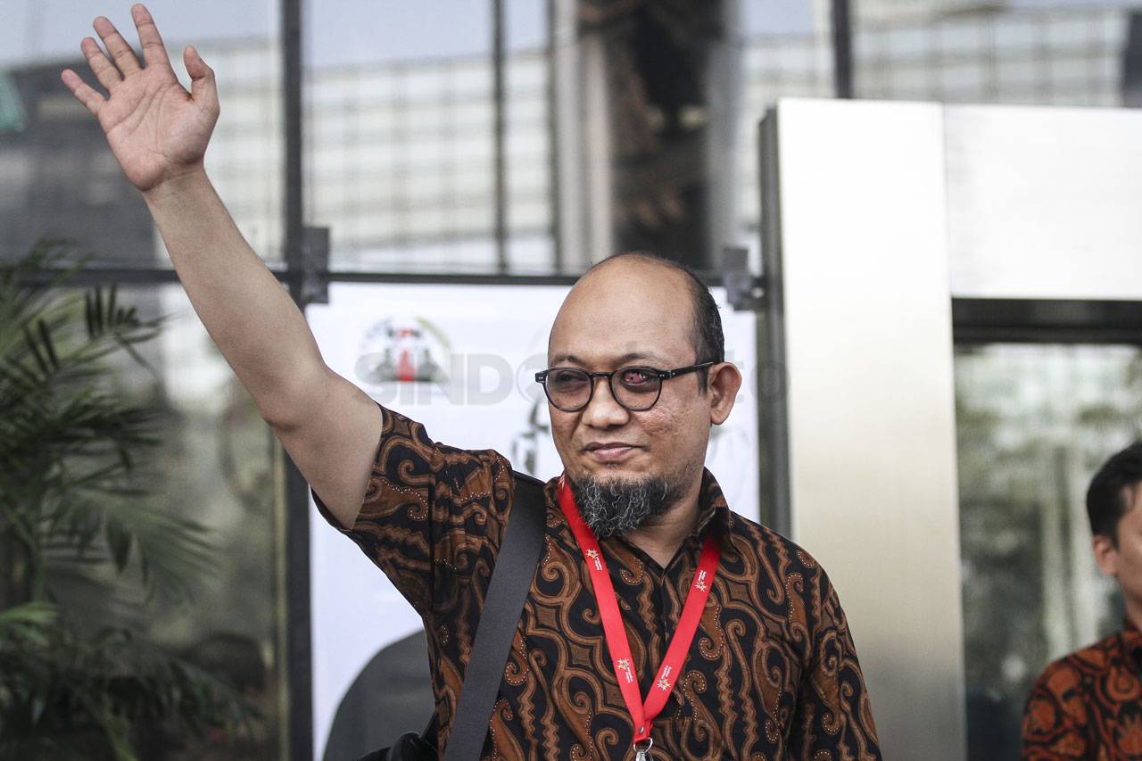 Penyidik KPK Novel Baswedan...