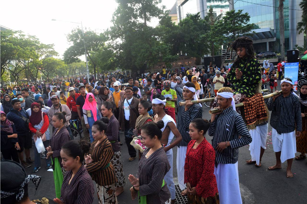 Warga Kandri Gelar Teatrikal...