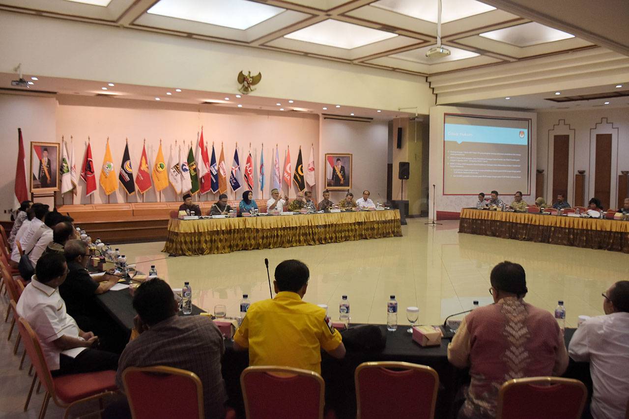 KPU Gelar Rakor Teknis...