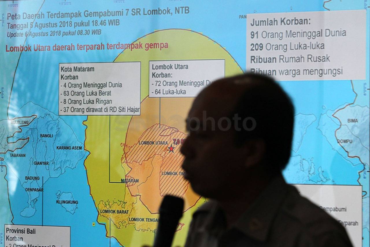 Update BNPB, Korban...