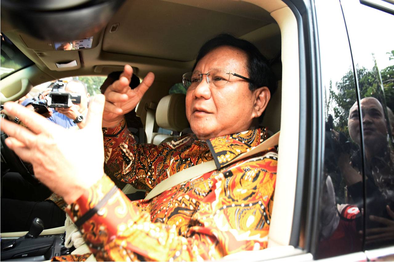 Prabowo Membisu Usai...