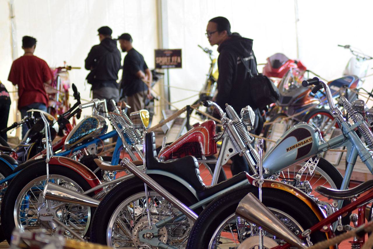 Ratusan Motor Modifikasi...