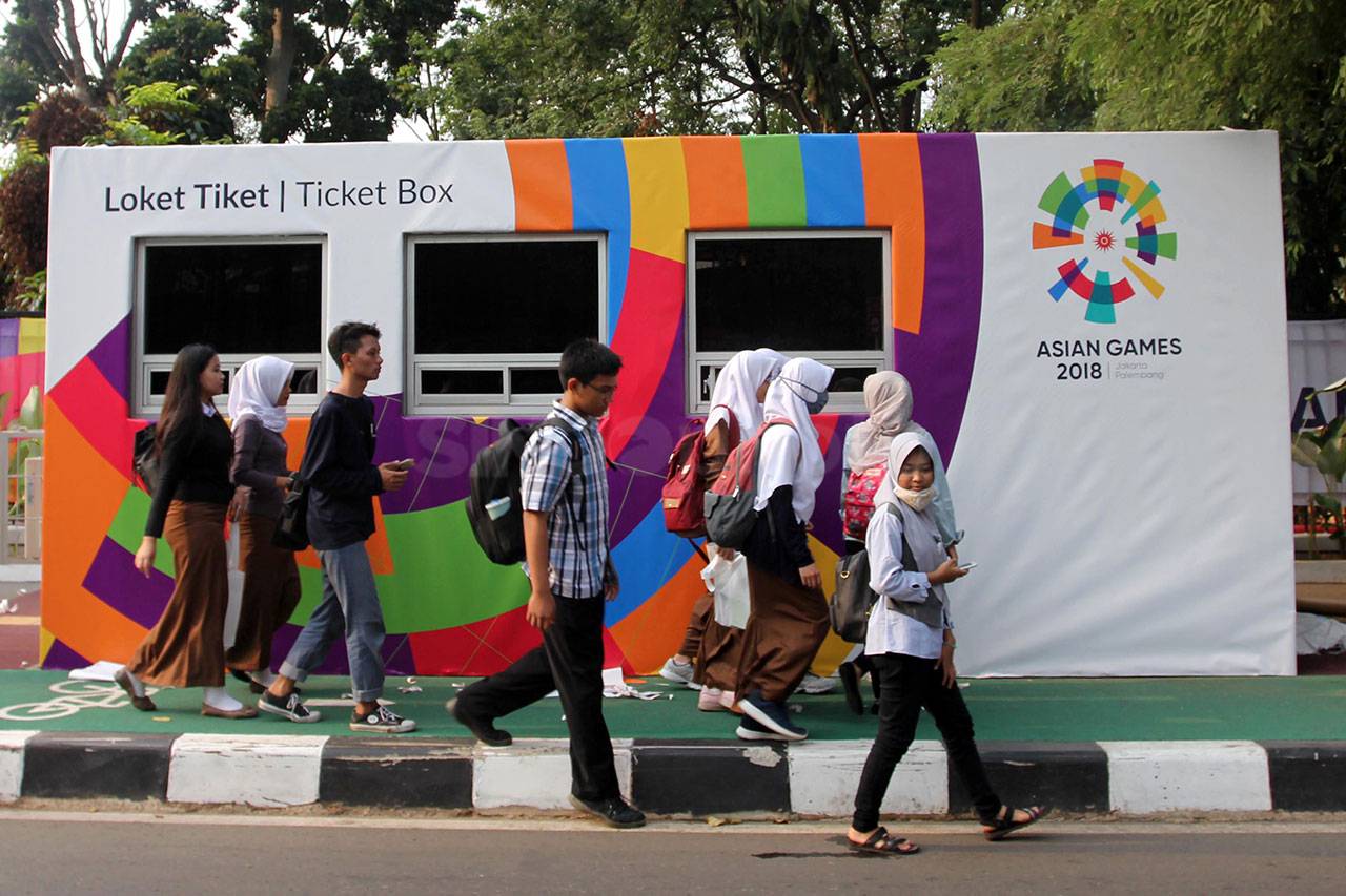 Ticket Box Asian Games...