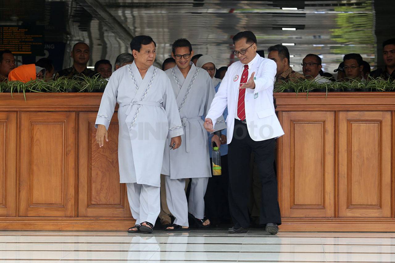 Prabowo dan Sandi Jalani...