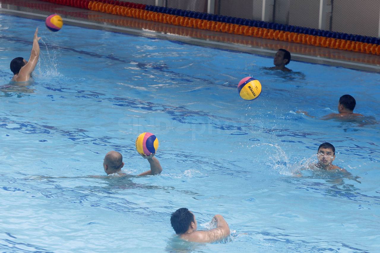 Persiapan Atlet Polo...