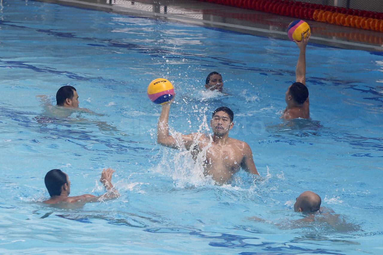 Persiapan Atlet Polo...