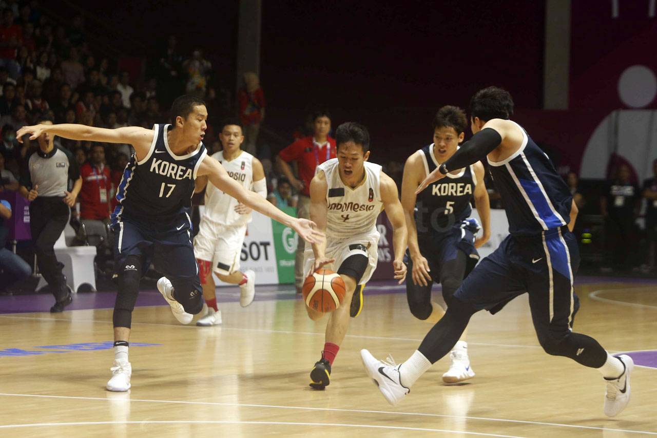 Tim Basket Korea Selatan...