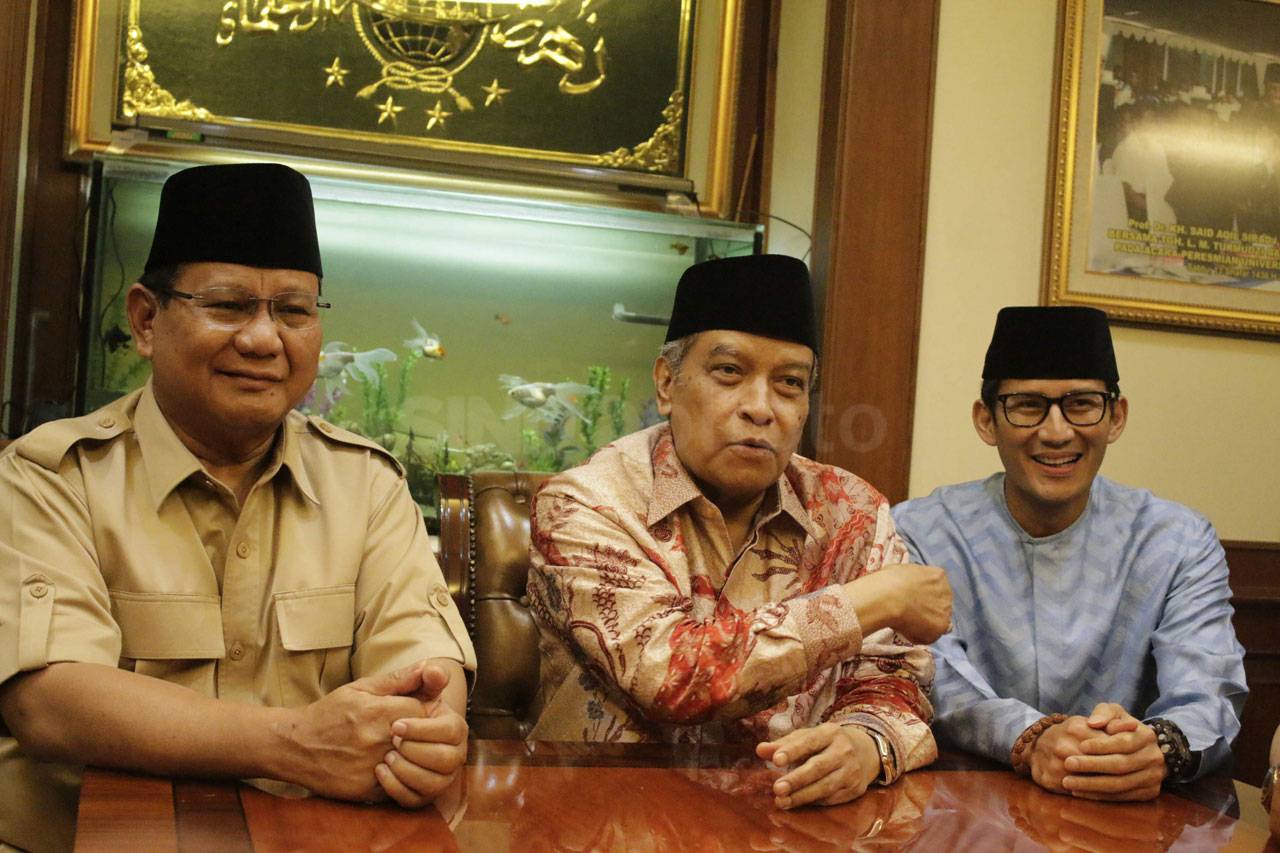 Prabowo-Sandi Silaturahmi...