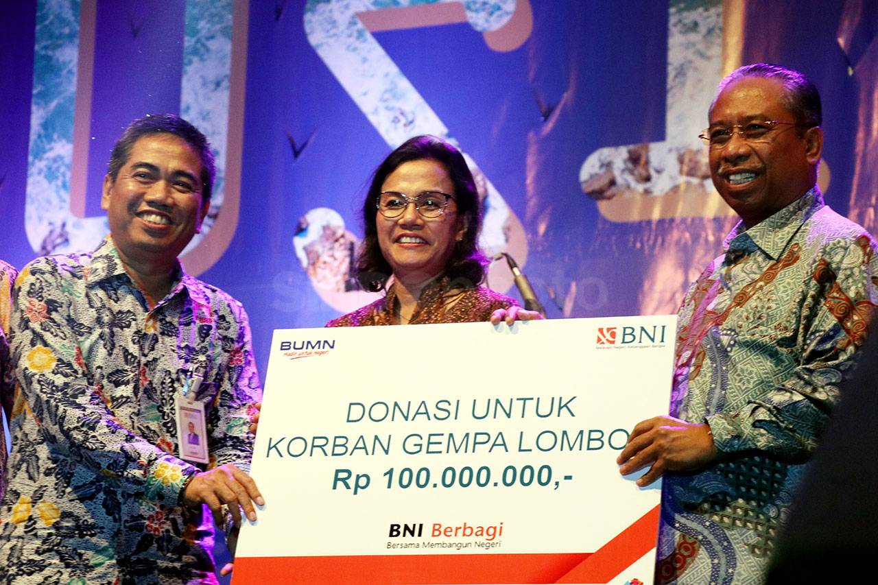 BNI Berikan Bantuan...