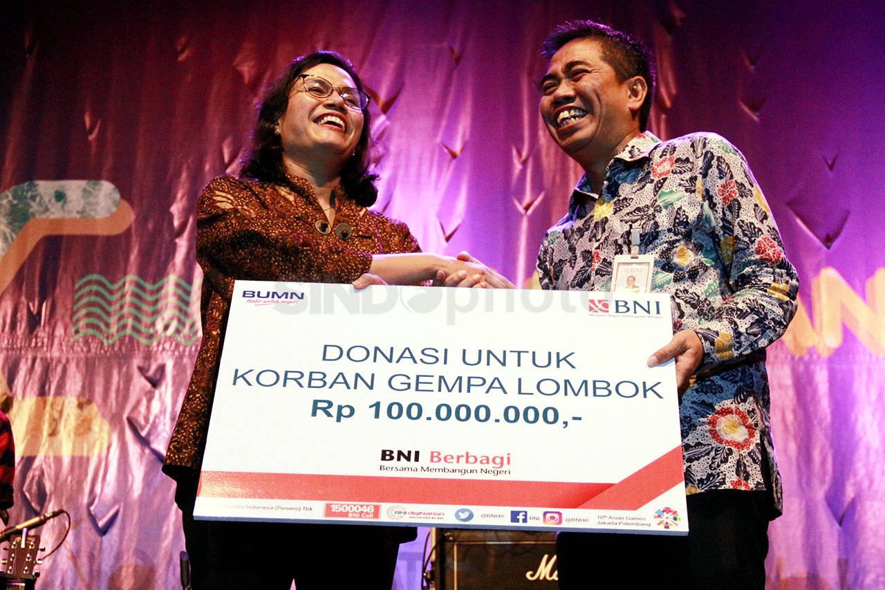 BNI Berikan Bantuan...
