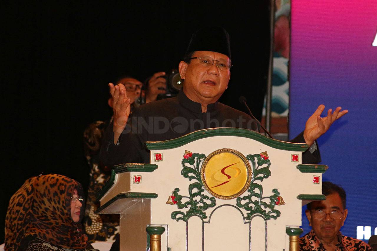 Prabowo Pembicara Seminar...
