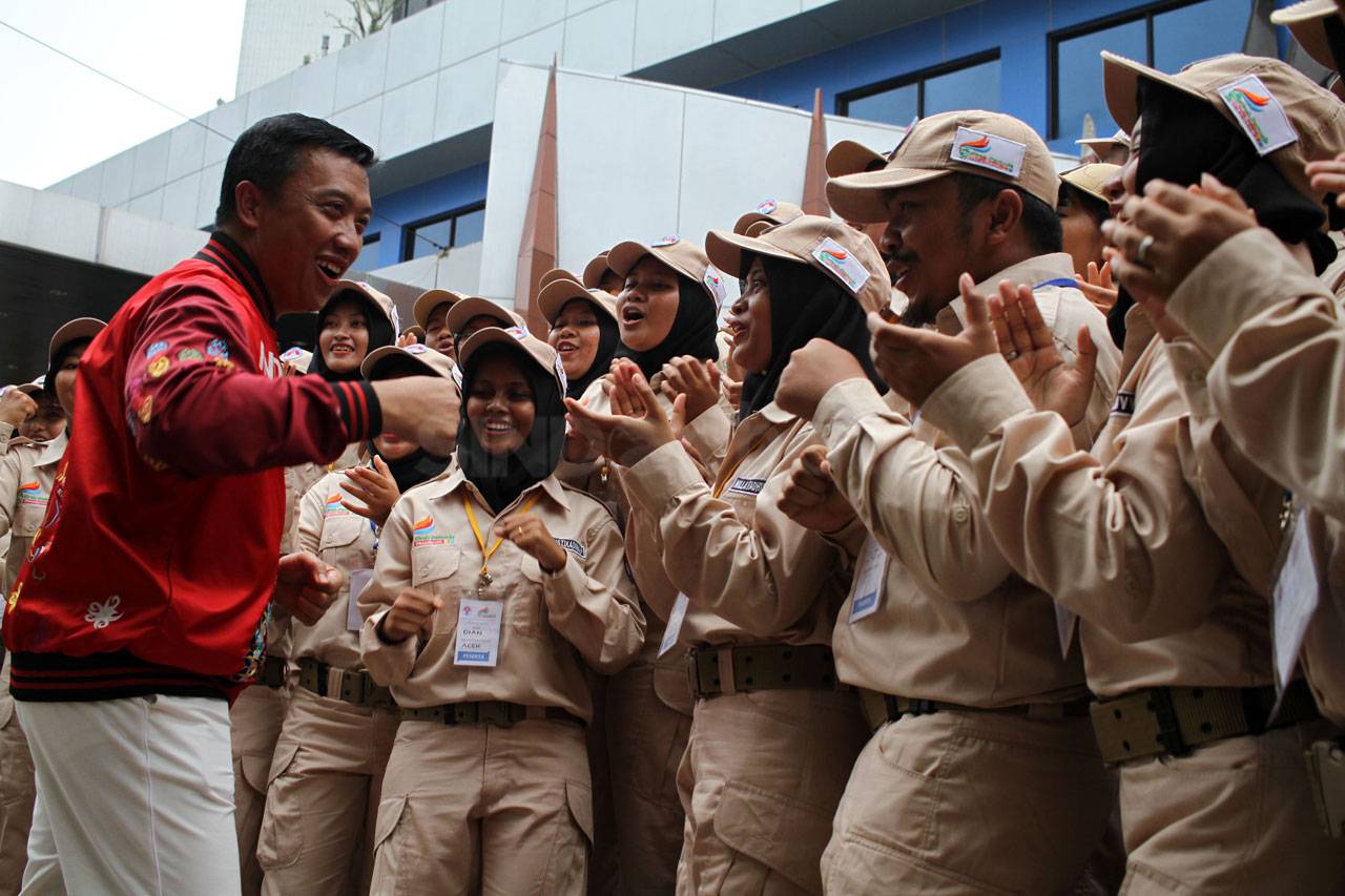 Menpora Kukuhkan Peserta...